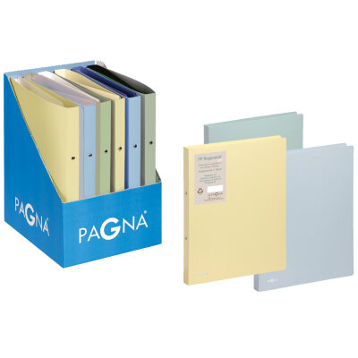 Pagna VH Ringbücher PP 16mm  Pastell eco sortiert 12 Stück