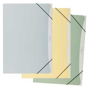 Pagna Gummizugmappe A3 Style Soft Karton 3 Einschlagklappen sort