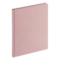 Pagna Notizbuch A5 things 128S blanko rosa