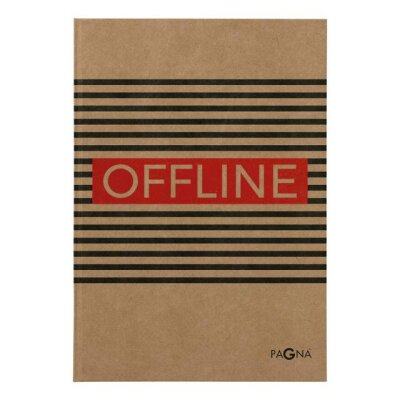 Pagna Notizbuch A4 Offline 160S kariert