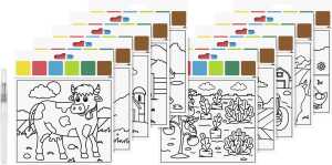 Wasserfarben Mal Set Bauernhof