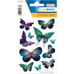 Herma Sticker MAGIC Tiere Schmetterlinge violett...