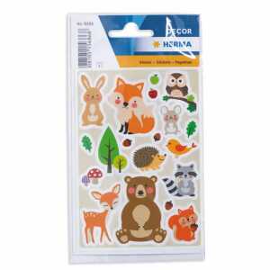 Herma Sticker DECOR Tiere Waldlieblinge 3 Bl