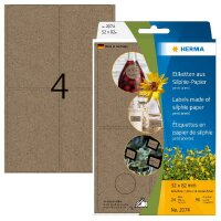 Herma Etiketten permanent haftend 52 x 82 mm...