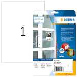 Herma Etiketten stark haftend 210 x 297 mm weiss 20 Bl 30...