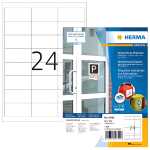 Herma Etiketten stark haftend 66 x 33,8 mm weiss 80 Bl...