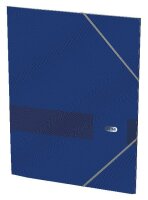 Oxford Eckspannermappe Touch Office A4 350g Karton SOFT TOUCH d.blau