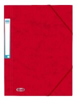 Oxford Eckspannermappe EUROFOLIO Pr estige A4 600g starker Karton rot