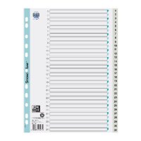 Oxford Register Tauenpapier 110g A4 1-31 31 Blatt...