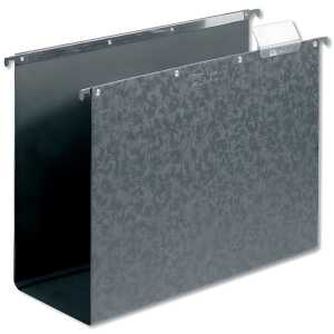 ELBA Hängesammler "vertic" aus Hartpappe 1,8 mm, schwarz 10er-Packung