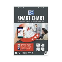 Oxford Flipchartblock 68x98cm Smart Charts 20 Blatt...