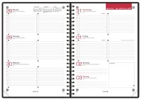 Oxford A5 Kalender Voyage 2021 WeekToView horizontal, 64 Blatt