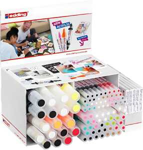 Edding Acryl-Sortimentsdisplay 95er-Thekendisplay sortiert
