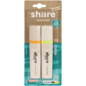 share Textmarker Strichstärke 2-5mm 2er-Set