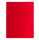Einschlagmappe Colorspan-Karton rot, 3 Klappen, für DIN A4