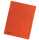 Einschlagmappe Colorspan-Karton orange, 3 Klappen, für DIN A4