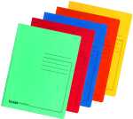 Einschlagmappe Colorspan-Karton farb.sort. 3 Klappen, 10er Poly
