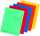 Einschlagmappe Colorspan-Karton farb.sort. 3 Klappen, 10er Poly