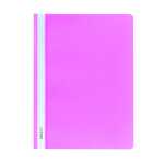 PP Schnellhefter, A4, rosa 25er Polybeutel