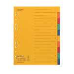 Register Karton, 24 x 29,7cm, Colorspan-Krt., 10-teilig,...