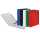Ringbuch Clipbook A4 farbig sortiert PP-Folienbezug