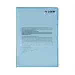 Aktenhüllen, A4, PP, Standard, genarbt, blau, 100er Beutel,