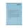 Aktenhüllen, A4, PP, Standard, genarbt, blau, 100er Beutel,