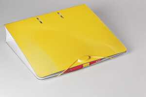 Ordner 5cm Wave gelb 4061947060638