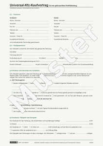 Kaufvertrag gebr.KFZ alle 4061947116816