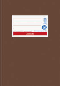 Hefthülle A5 Papier braun 4061947098952