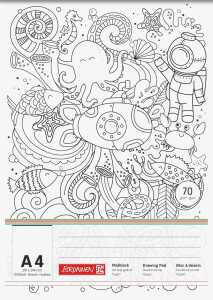 Malbl A4 70g 100Bl ZENart 4061947083064