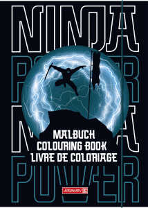 Ausmalbuch Ninja Power 4061947116069