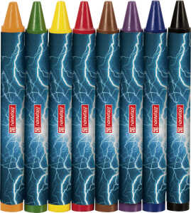 Wachsmalst 8er Set Ninja Power