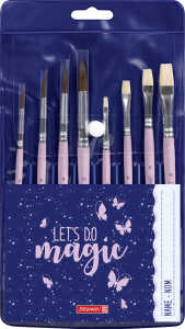 Schulpinsel-Set Magic Butterfly