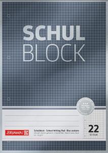 Schulbl A4 90g 50Bl Lin22 Premium