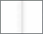 2026 Brunnen Notizbuch Premium Flexibook „Lack“ A5 punktiert sw