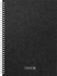2026 Brunnen Notizbuch Premium Wire A4 punktiert sw