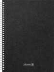 Brunnen Notizbuch Premium Wire A4 punktiert sw