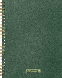 2026 Brunnen Notizbuch Premium Wire A5 punktiert dunkelgrün