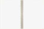 Brunnen Notizbuch Premium Wire A5 punktiert sand