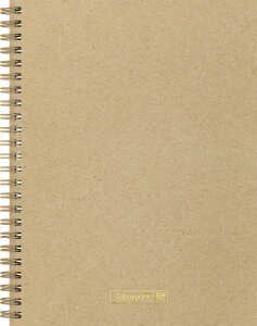 2026 Brunnen Notizbuch Premium Wire A5 punktiert caramel