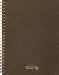 2026 Brunnen Notizbuch Premium Wire A5 punktiert chocolate