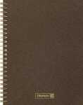 Brunnen Notizbuch Premium Wire A5 punktiert chocolate