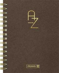 Spiral Adressbuch A5 chocolate