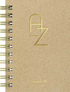 Spiral Adressbuch A6 caramel 4061947117523