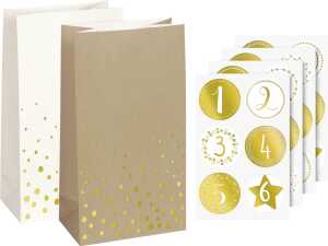 Pap.Beutel AdventSet go gr 4005329150432