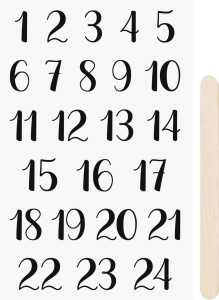 RubSticker Advent sw 4005329150043
