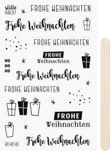 RubSticker Weihnacht sw 4005329150142