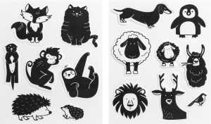 Moosg.Stempel Tiere 4005329157363
