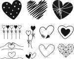 Stempelset Herzen 4005329157400